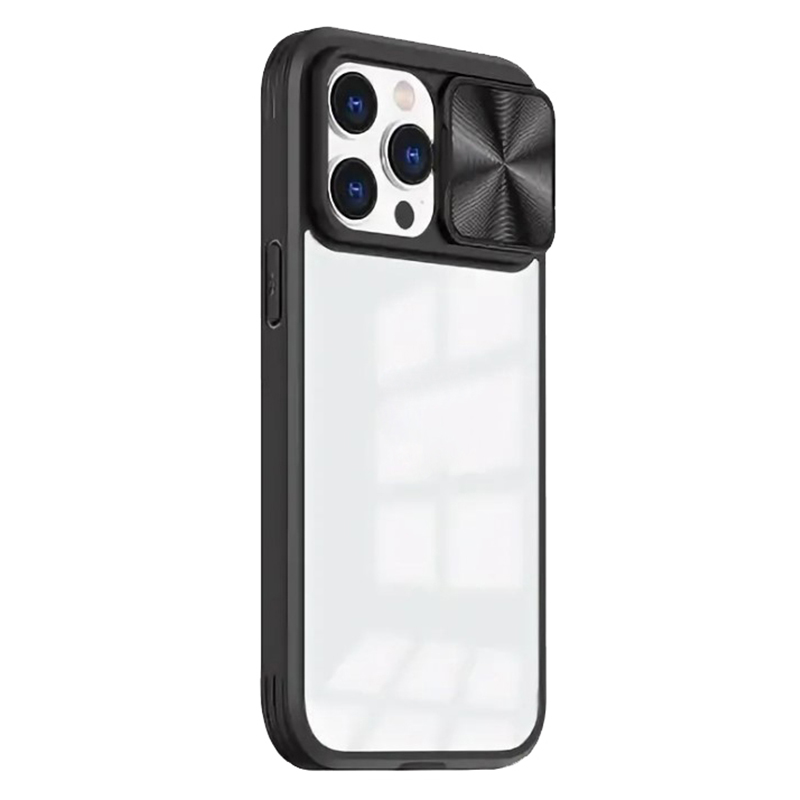 Чехол силиконовый для iPhone 14 Pro Max (6.7), с выдвижной защитой камеры, X-CASE, черный
Чехол силиконовый для iPhone 14 Pro Max (6.7), с выдвижной защитой камеры, X-CASE, черный
