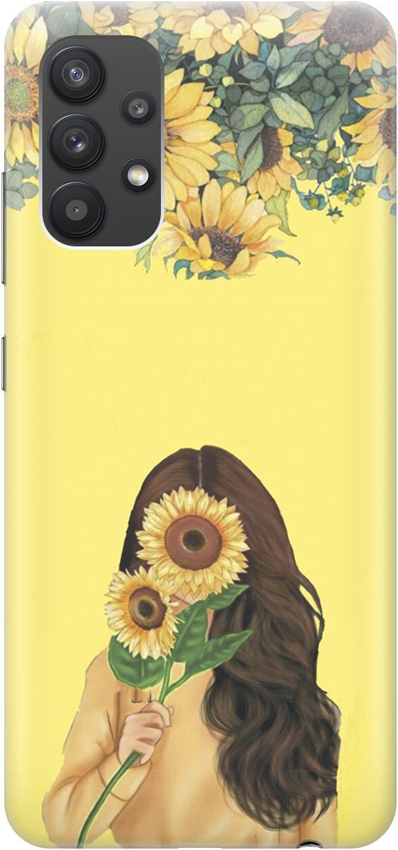 Силиконовый чехол на Samsung Galaxy A32 с принтом "Девушка и подсолнухи", Желтый;оранжевый, 4623
Силиконовый чехол на Samsung Galaxy A32 с принтом "Девушка и подсолнухи", Желтый;оранжевый, 4623