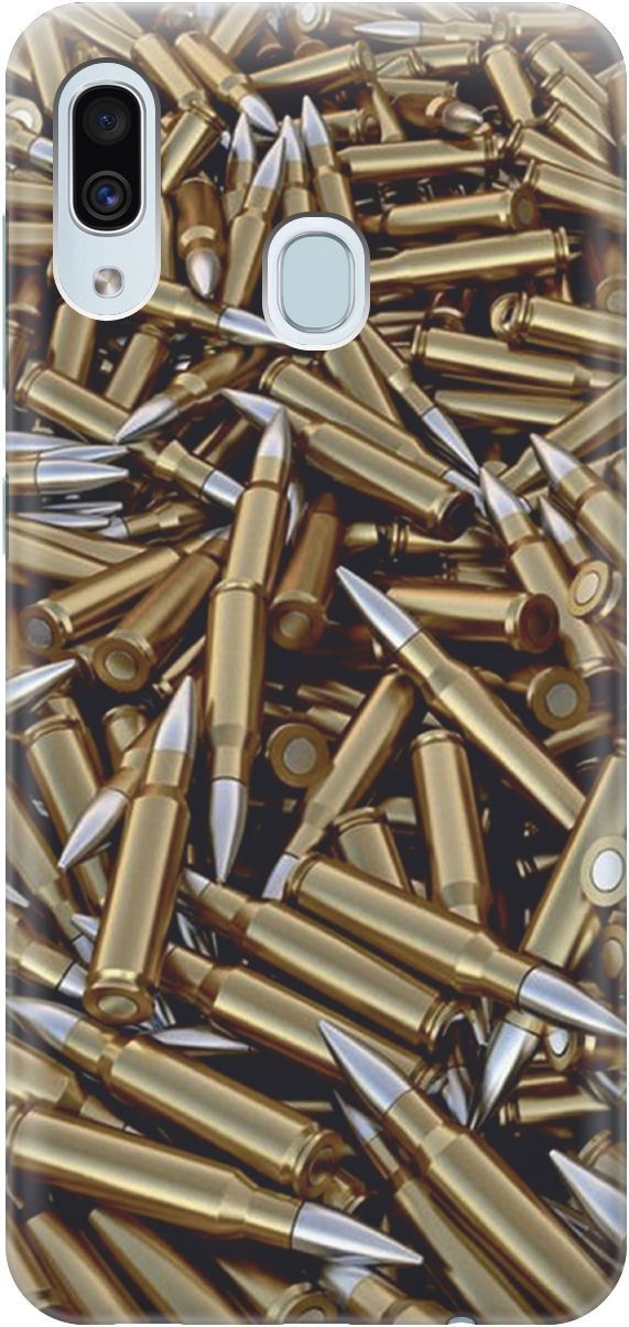 Силиконовый чехол на Samsung Galaxy A40 с принтом "7.62", Золотистый;серебристый, 4281
Силиконовый чехол на Samsung Galaxy A40 с принтом "7.62", Золотистый;серебристый, 4281