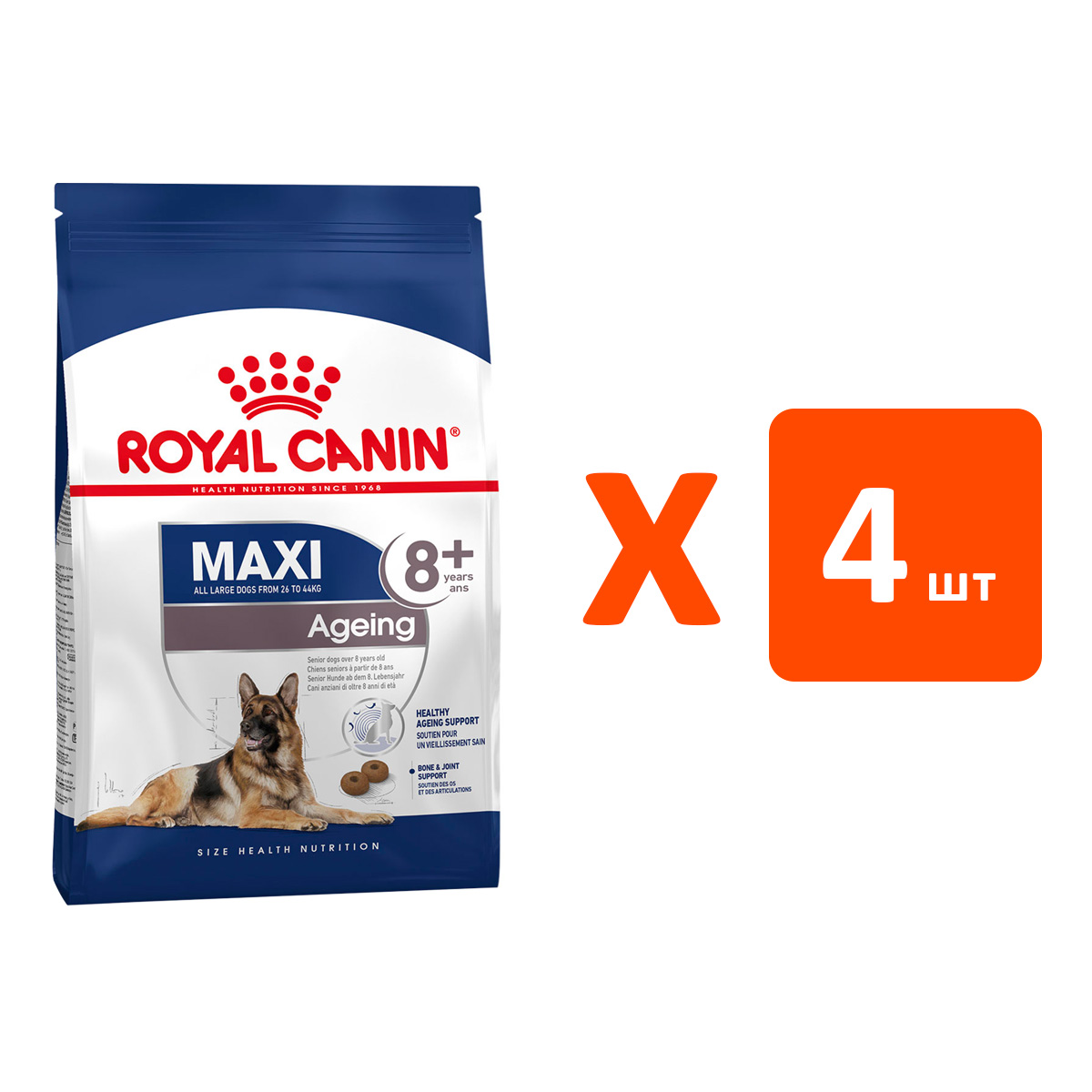 ROYAL CANIN ROYAL CANIN MAXI AGEING 8+ для пожилых собак крупных пород старше 8 лет (3 кг
ROYAL CANIN ROYAL CANIN MAXI AGEING 8+ для пожилых собак крупных пород старше 8 лет (3 кг