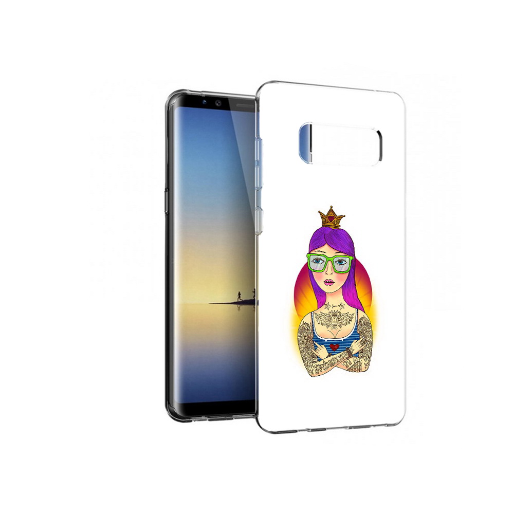 Чехол MyPads Tocco для Samsung Galaxy Note 8 девушка в татуировках с короной, Прозрачный, Tocco
Чехол MyPads Tocco для Samsung Galaxy Note 8 девушка в татуировках с короной, Прозрачный, Tocco