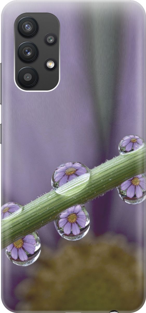 Силиконовый чехол на Samsung Galaxy A32 "Сиреневые цветы в каплях", Зеленый;фиолетовый, 3484
Силиконовый чехол на Samsung Galaxy A32 "Сиреневые цветы в каплях", Зеленый;фиолетовый, 3484