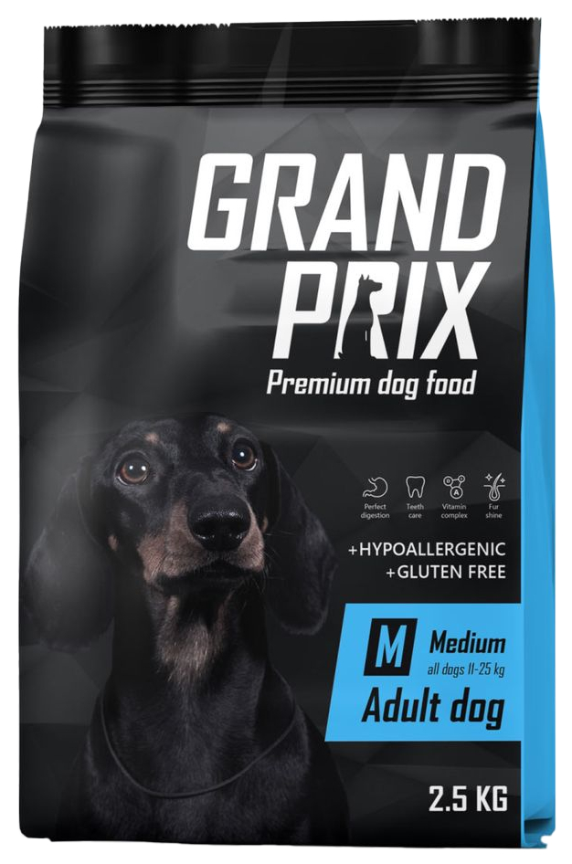 GRAND PRIX GRAND PRIX MEDIUM ADULT для взрослых собак средних пород с курицей (2,5 кг х 4
GRAND PRIX GRAND PRIX MEDIUM ADULT для взрослых собак средних пород с курицей (2,5 кг х 4