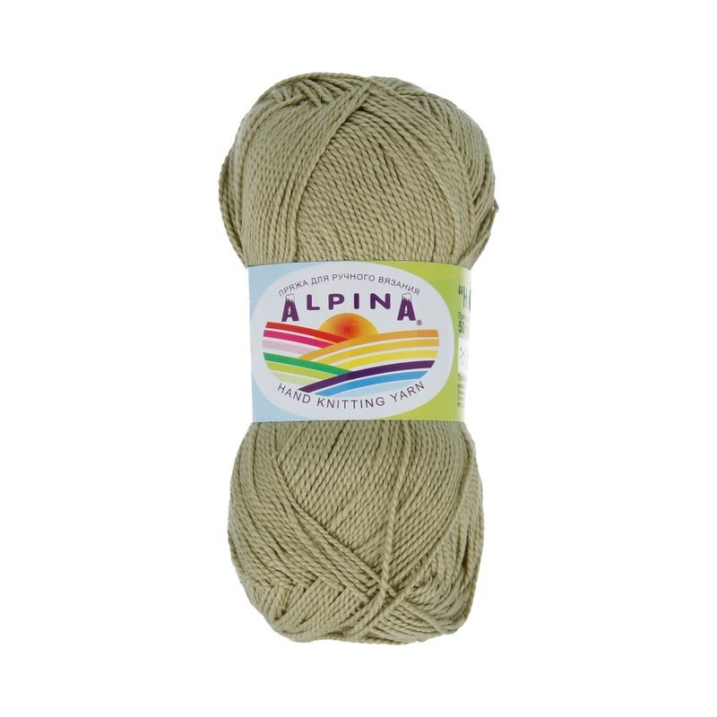 Пряжа Alpina HOLLY №167 оливковая 100% мерсеризованный хлопок 10 х 50 гр, 200 м +/- 10 м
Пряжа Alpina HOLLY №167 оливковая 100% мерсеризованный хлопок 10 х 50 гр, 200 м +/- 10 м