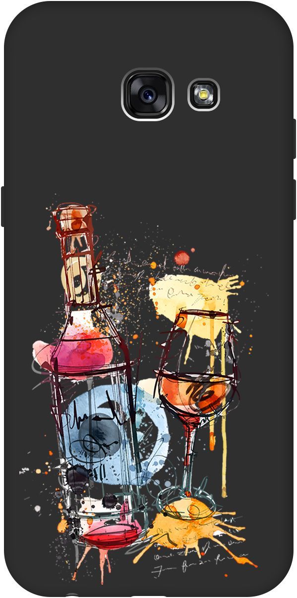 Чехол на Samsung Galaxy A5 (2017) с принтом "Aquarelle Wine" черный, Черный;голубой, 2517
Чехол на Samsung Galaxy A5 (2017) с принтом "Aquarelle Wine" черный, Черный;голубой, 2517