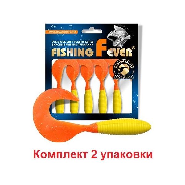 Мягкая силиконовая приманка твистер AQUA FishingFever ARGO (4.9 / 169 (желто-оранжевый) /, FishingFever Argo
Мягкая силиконовая приманка твистер AQUA FishingFever ARGO (4.9 / 169 (желто-оранжевый) /, FishingFever Argo