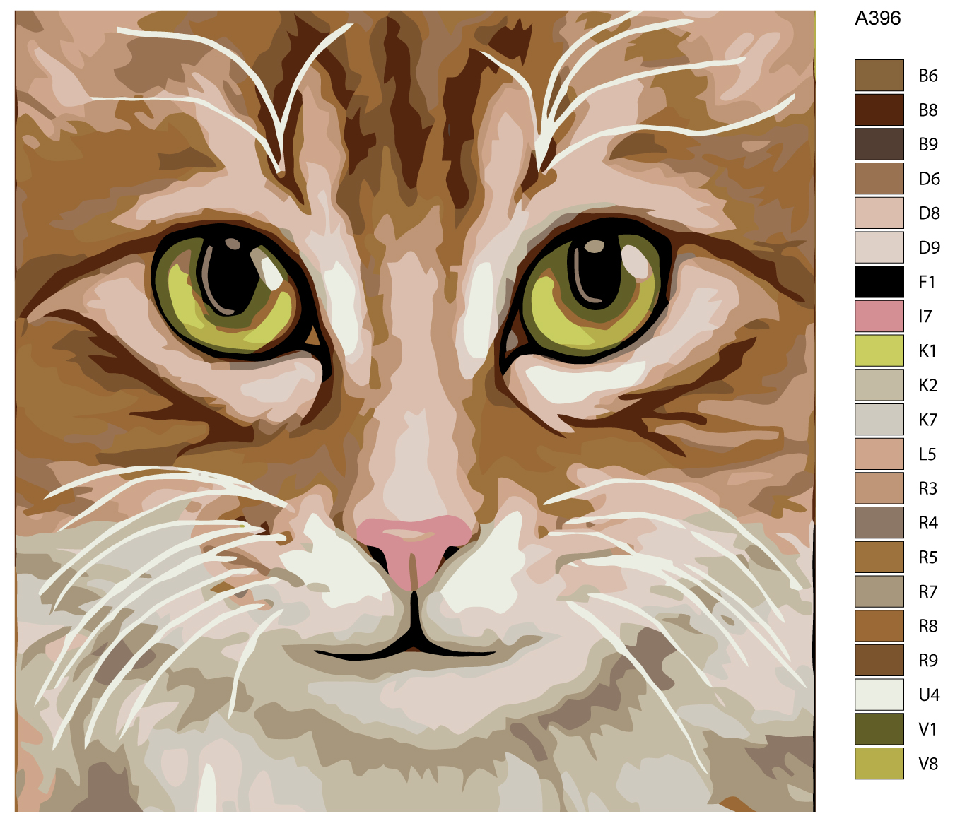 Картина по номерам, "Живопись по номерам", 48 х 48, A396, A396 
Картина по номерам, "Живопись по номерам", 48 х 48, A396, A396