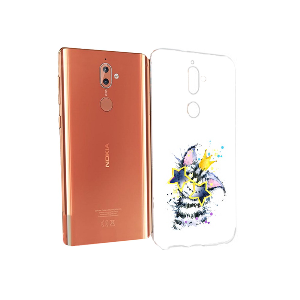 Чехол MyPads Tocco для Nokia 9 Мартовский Нуся (PT126479.94.114), Прозрачный, Tocco 
Чехол MyPads Tocco для Nokia 9 Мартовский Нуся (PT126479.94.114), Прозрачный, Tocco