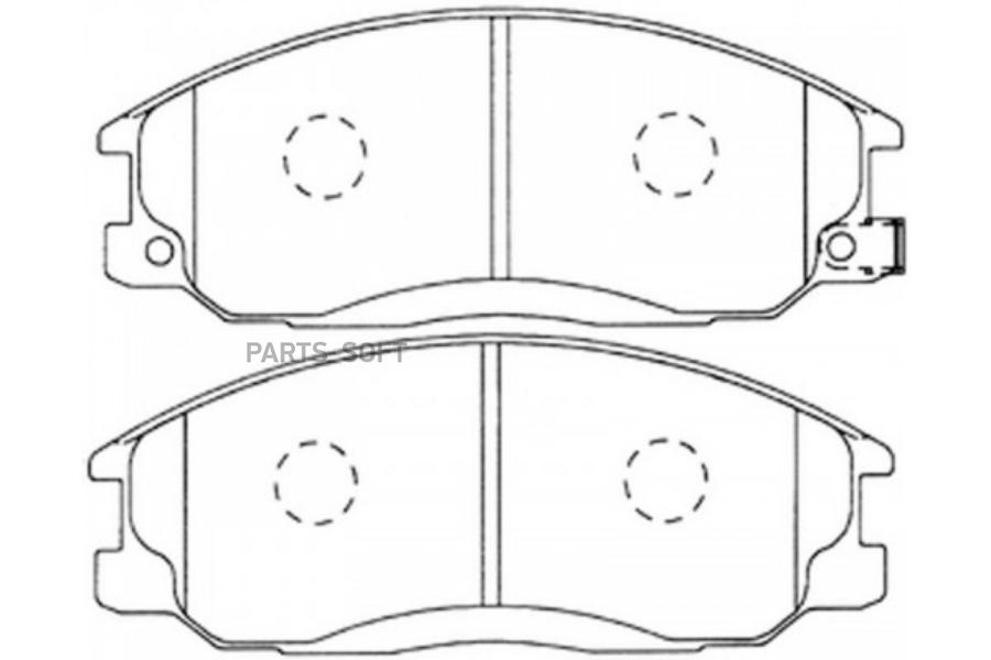 Колодки тормозные передние (HYUNDAI H1/STAREX, H1 (TQ), SANTA FE. SSANGYONG ACTYON) BP1010
Колодки тормозные передние (HYUNDAI H1/STAREX, H1 (TQ), SANTA FE. SSANGYONG ACTYON) BP1010