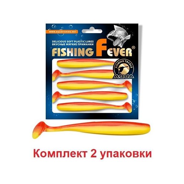 Мягкая силиконовая приманка риппер AQUA FishingFever SLIM (2.5 / 057 (желто-оранжевый) /, FishingFever Slim
Мягкая силиконовая приманка риппер AQUA FishingFever SLIM (2.5 / 057 (желто-оранжевый) /, FishingFever Slim