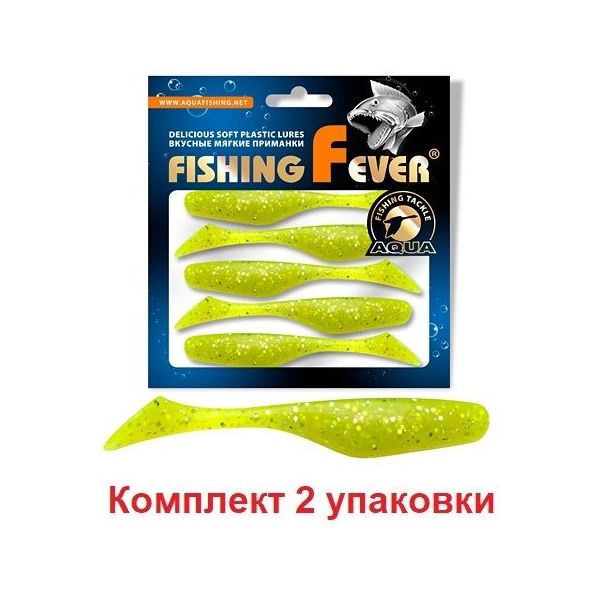 Мягкая силиконовая приманка риппер AQUA FishingFever REX (203 (прозрачно-желтый с, FishingFever Rex
Мягкая силиконовая приманка риппер AQUA FishingFever REX (203 (прозрачно-желтый с, FishingFever Rex