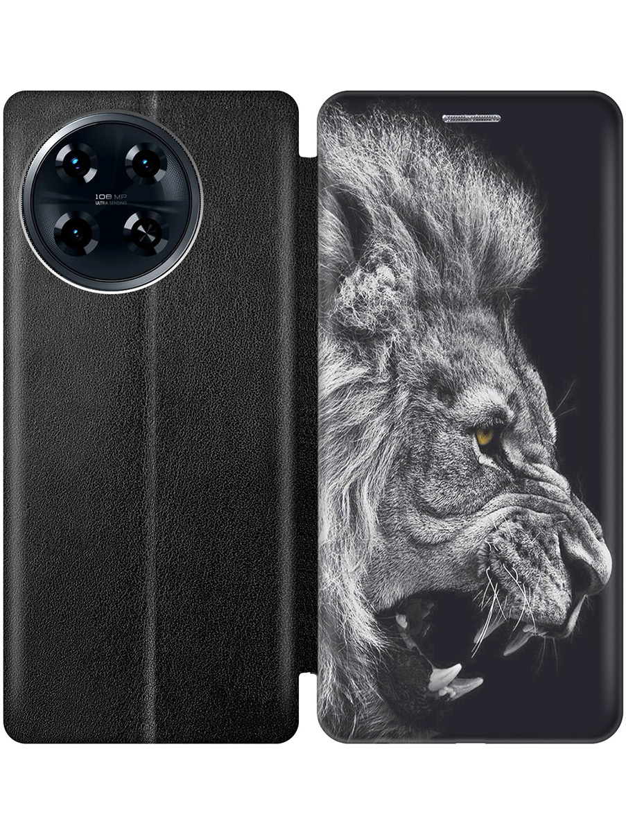 Чехол-книжка на Tecno Spark 20 Pro+ с принтом "Морда льва" черный, Черный;серый, 783985013
Чехол-книжка на Tecno Spark 20 Pro+ с принтом "Морда льва" черный, Черный;серый, 783985013