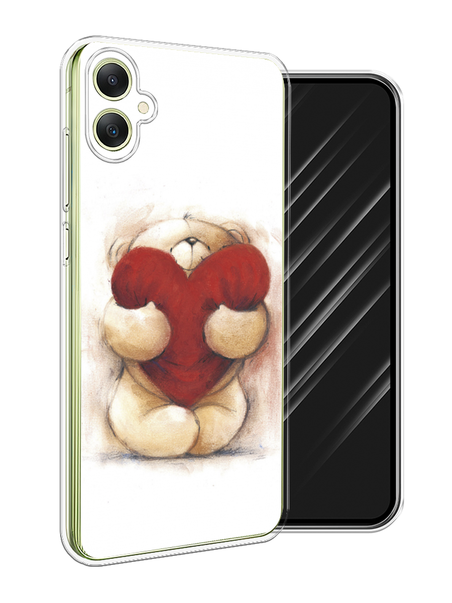 Чехол Awog на Samsung Galaxy A06 "Мишка с сердцем 1", Белый;бордовый;бежевый, 2110150-1
Чехол Awog на Samsung Galaxy A06 "Мишка с сердцем 1", Белый;бордовый;бежевый, 2110150-1