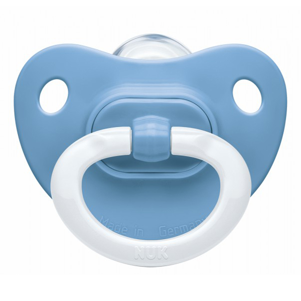 Пустышка ортодонтическая силиконовая Nuk Fashion 6-18 мес с контейнером в ассортименте, Голубой
Пустышка ортодонтическая силиконовая Nuk Fashion 6-18 мес с контейнером в ассортименте, Голубой