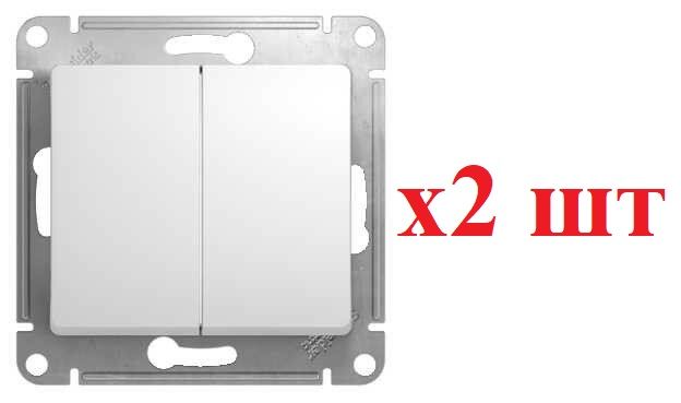 Systeme Electric Glossa Бел Переключатель 2-клавишный, сх.6, 10АХ GSL000165 (2шт), Glossa_GSL000165
Systeme Electric Glossa Бел Переключатель 2-клавишный, сх.6, 10АХ GSL000165 (2шт), Glossa_GSL000165