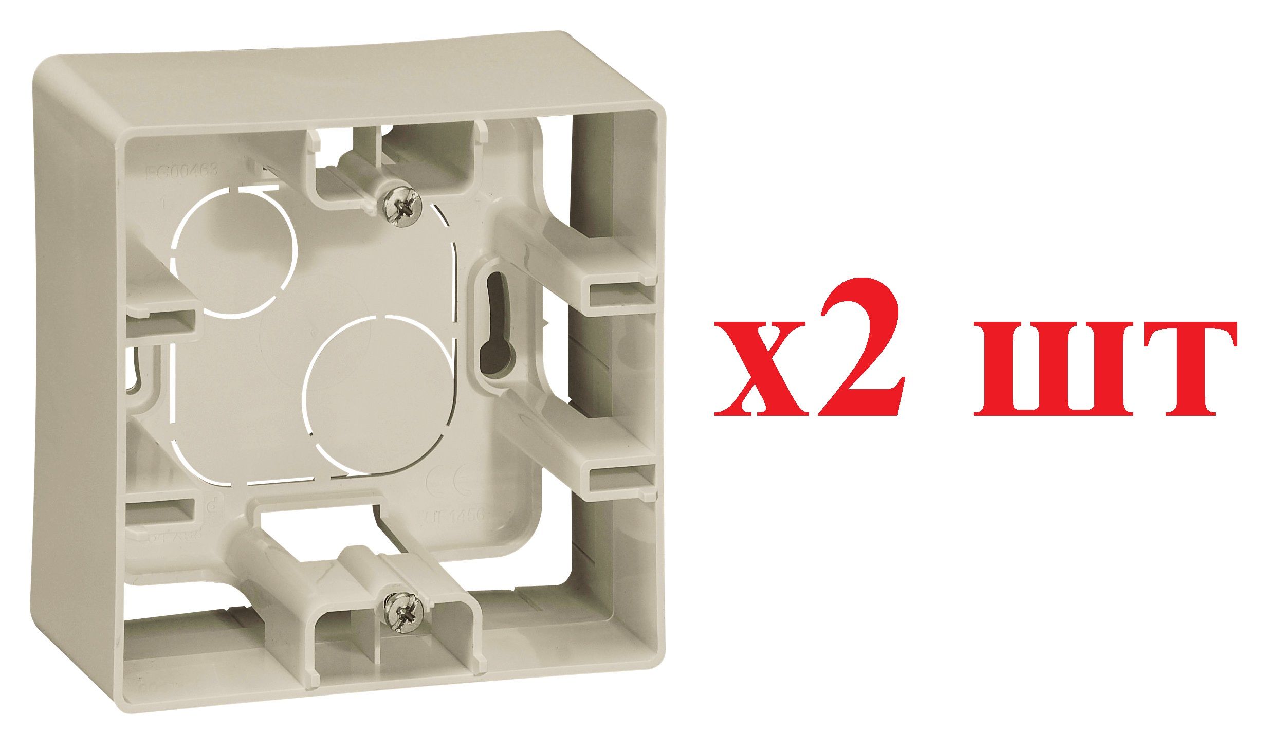 Legrand Etika Слоновая кость Коробка ка/накл монтаж 1-ая 672520 (2шт), Бежевый, Etika_672520
Legrand Etika Слоновая кость Коробка ка/накл монтаж 1-ая 672520 (2шт), Бежевый, Etika_672520