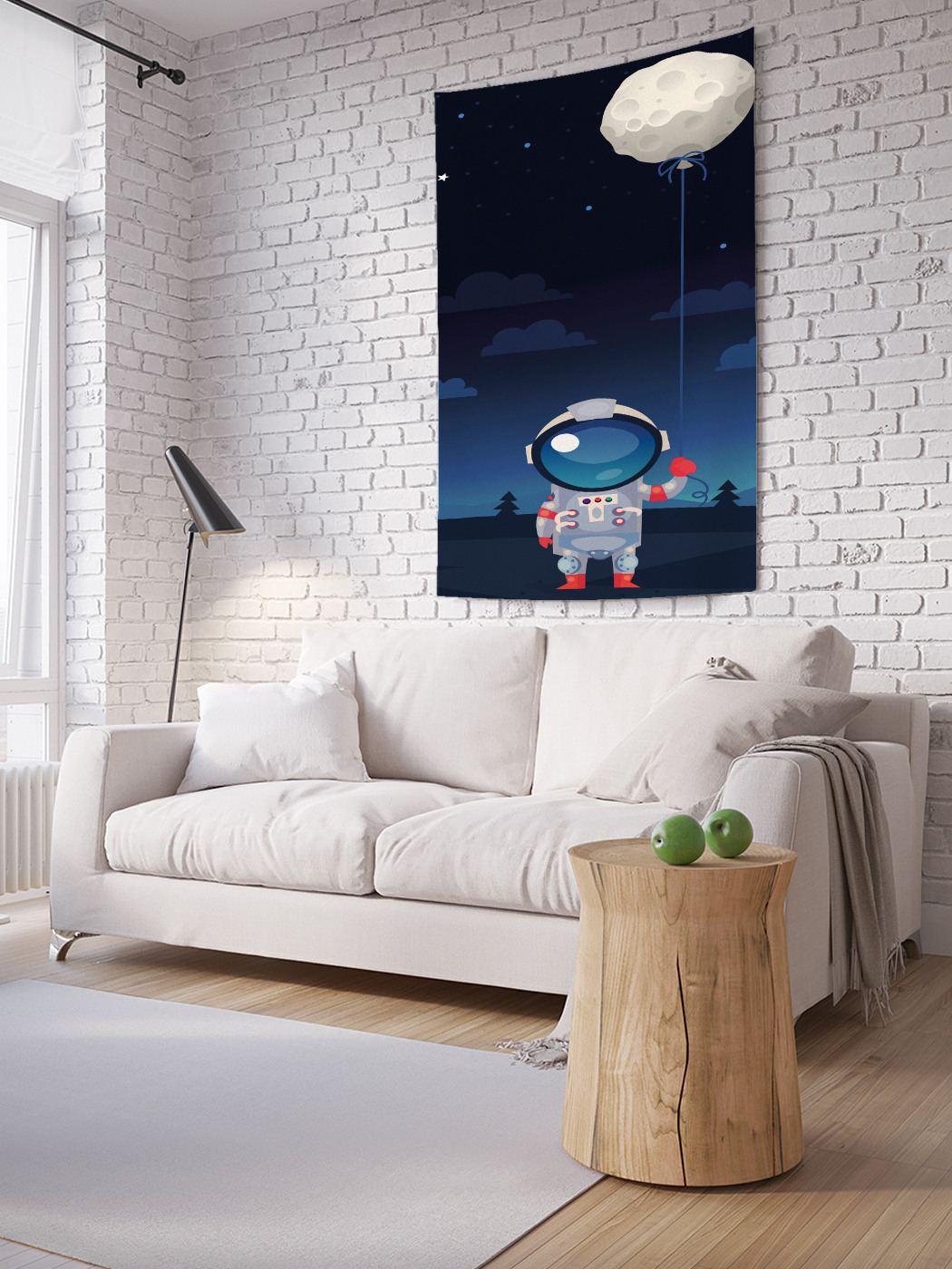 Вертикальное фотопанно на стену JoyArty Космонавт в ночи 150x200 см, Космонавт в ночи
Вертикальное фотопанно на стену JoyArty Космонавт в ночи 150x200 см, Космонавт в ночи