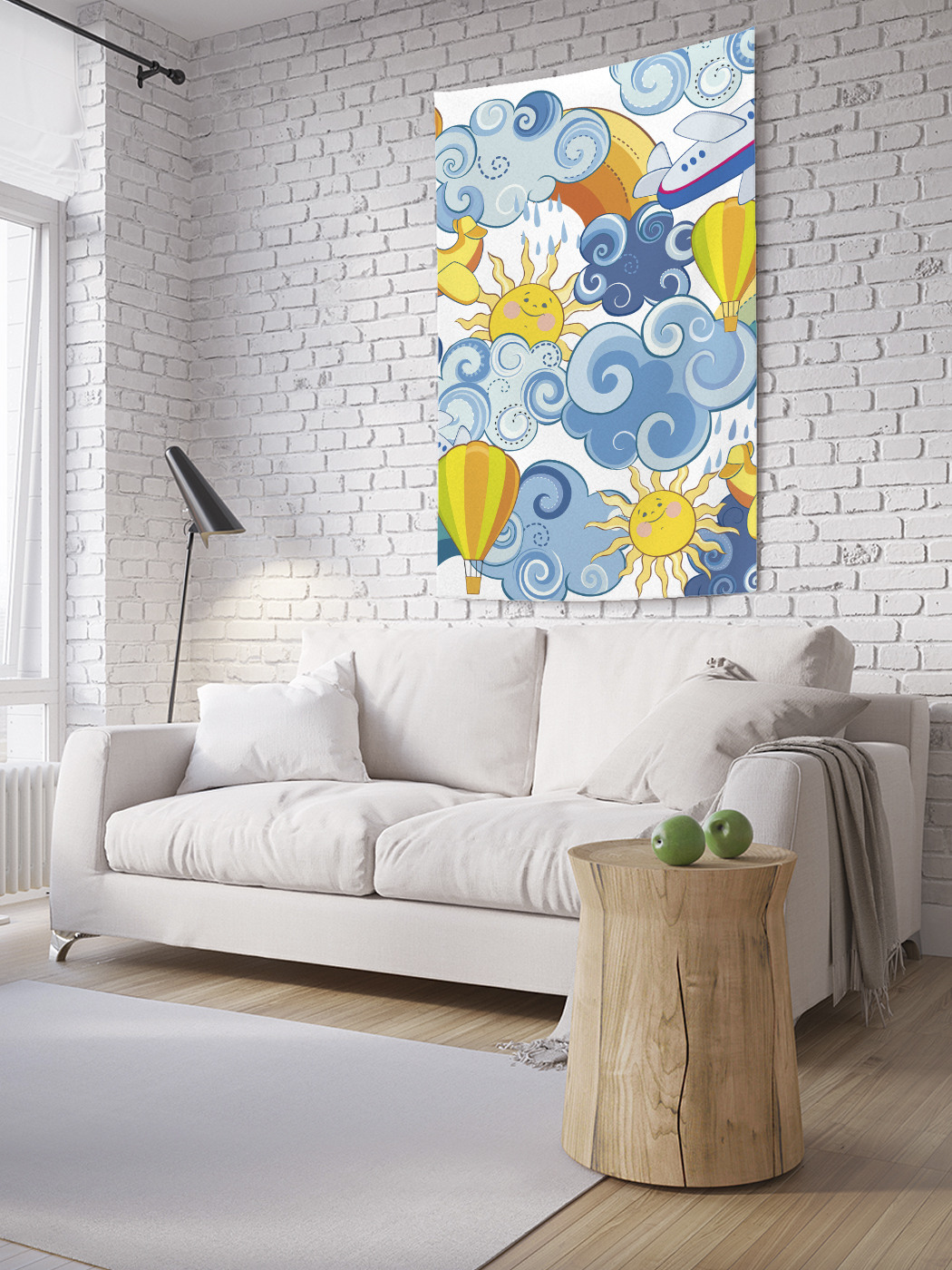 Вертикальное фотопанно на стену JoyArty Воздушные шары в небе 150x200 см, Воздушные шары в небе
Вертикальное фотопанно на стену JoyArty Воздушные шары в небе 150x200 см, Воздушные шары в небе