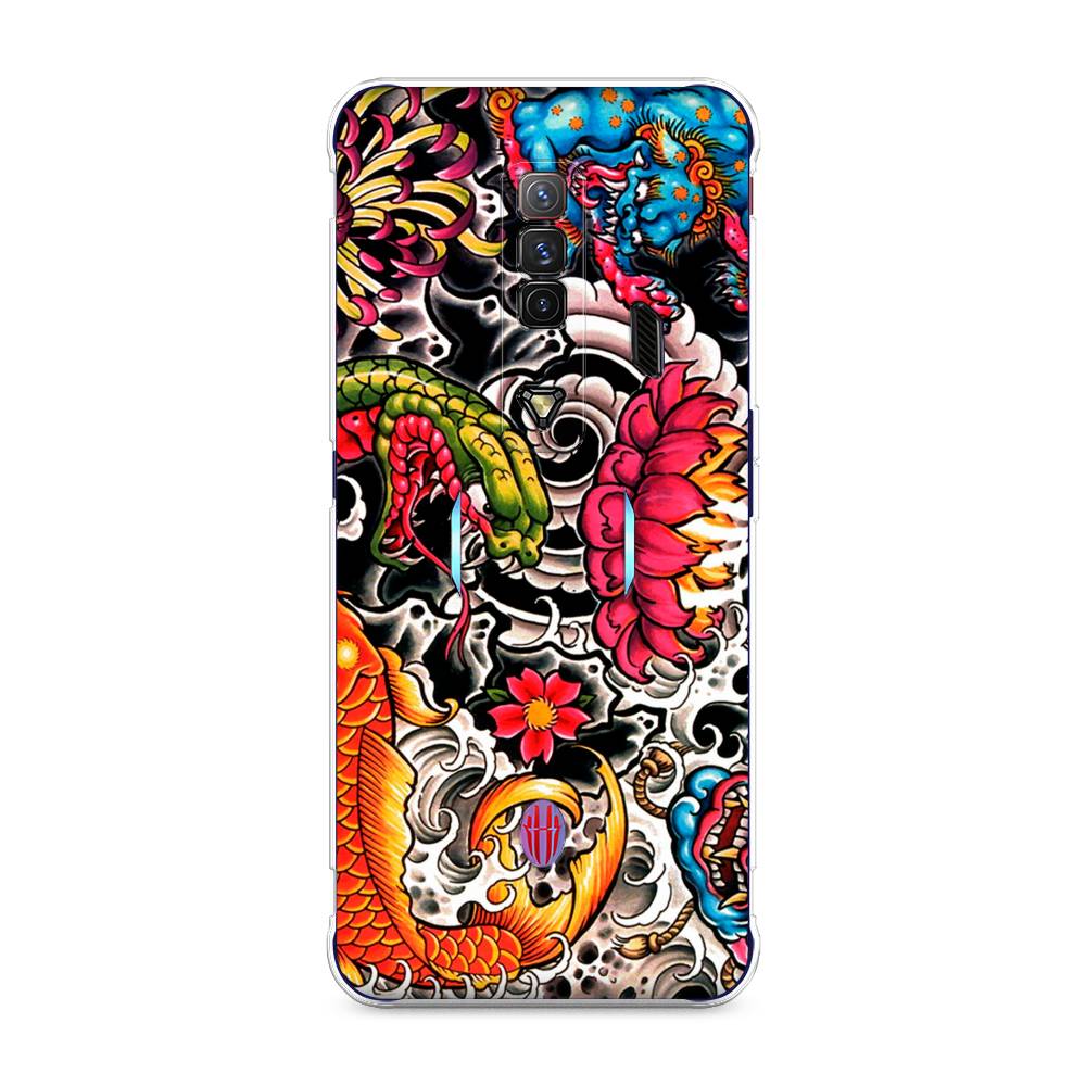 Чехол на ZTE Nubia Red Magic 7 "Японское искусство", Красный;оранжевый;голубой, 135950-4
Чехол на ZTE Nubia Red Magic 7 "Японское искусство", Красный;оранжевый;голубой, 135950-4