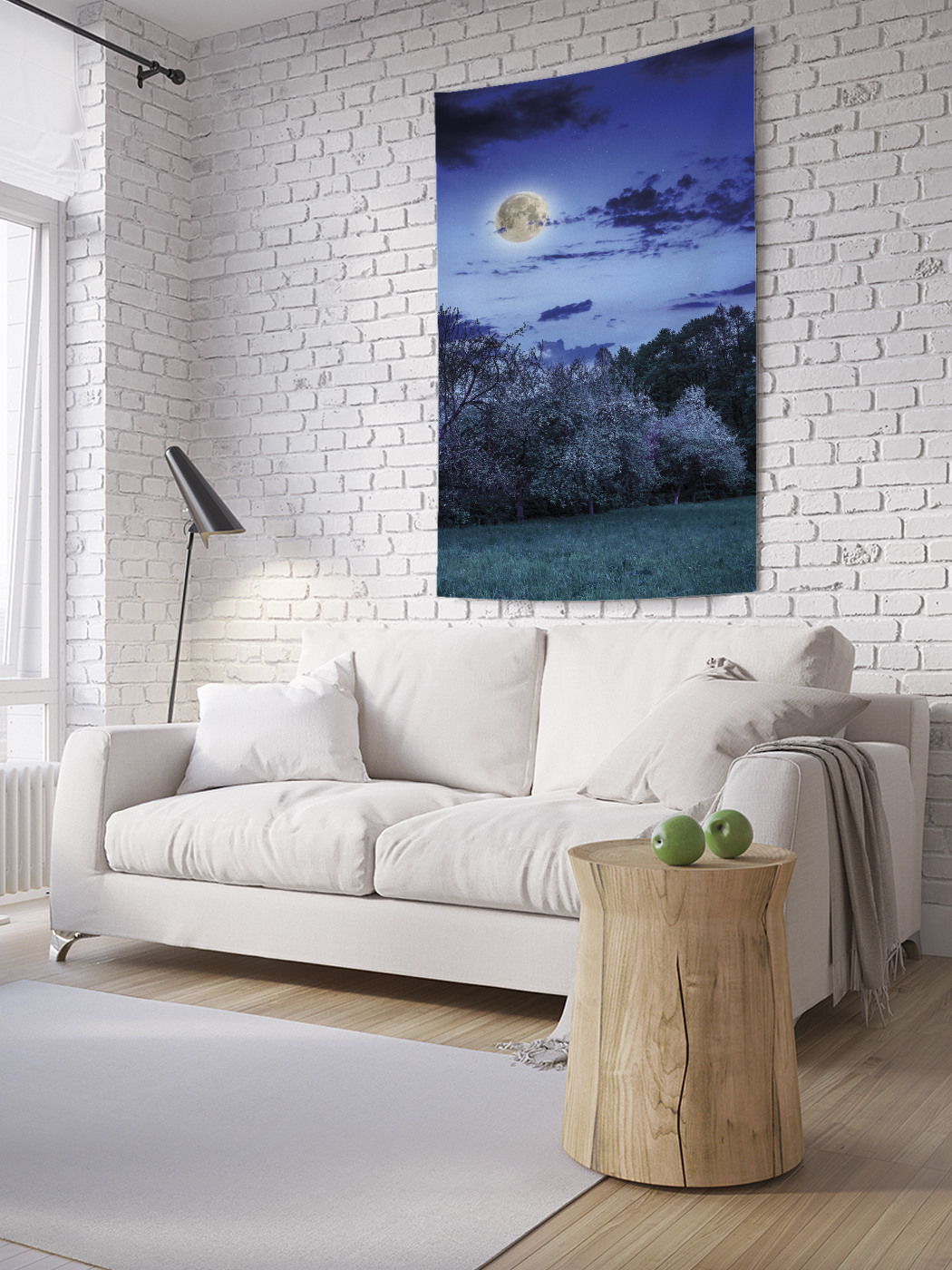 Вертикальное фотопанно на стену JoyArty Полнолуние над деревьями 150x200 см, Полнолуние над деревьями
Вертикальное фотопанно на стену JoyArty Полнолуние над деревьями 150x200 см, Полнолуние над деревьями