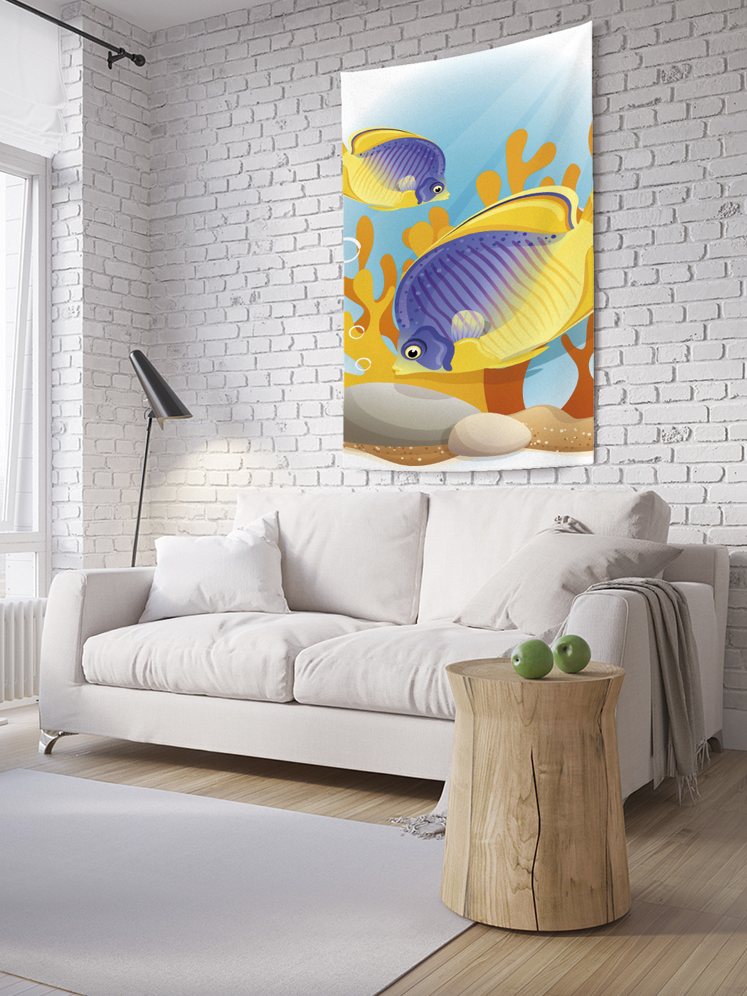 Вертикальное фотопанно на стену JoyArty Рыбы возле кораллов 150x200 см, Рыбы возле кораллов
Вертикальное фотопанно на стену JoyArty Рыбы возле кораллов 150x200 см, Рыбы возле кораллов