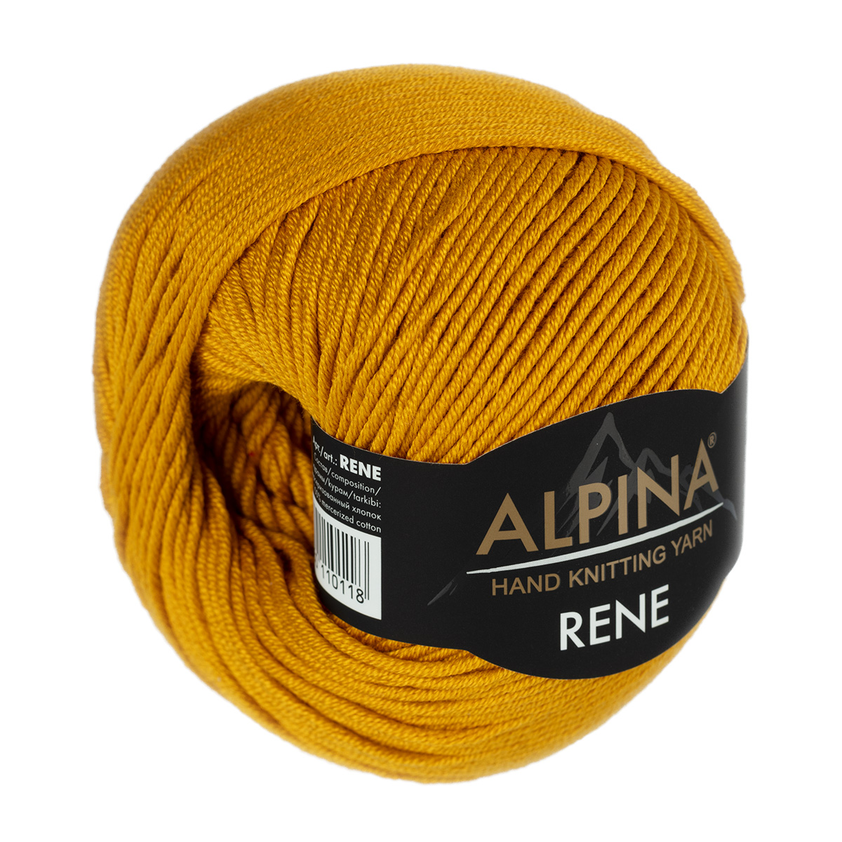 Пряжа Alpina Rene 10 шт. по 50 г 100% мерсеризованный хлопок 105 м №190 золотистый, "RENE"
Пряжа Alpina Rene 10 шт. по 50 г 100% мерсеризованный хлопок 105 м №190 золотистый, "RENE"