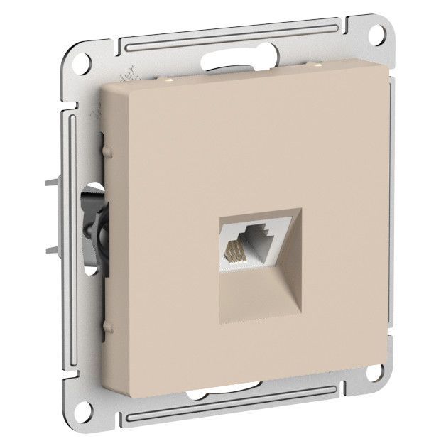 Systeme Electric AtlasDesign Песочный Розетка телефонная RJ11, механизм ATN001281, Бежевый, телефонная RJ11
Systeme Electric AtlasDesign Песочный Розетка телефонная RJ11, механизм ATN001281, Бежевый, телефонная RJ11
