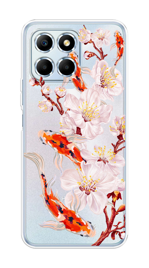 Чехол на Huawei Honor X6/X6s "Карпы и сакура", Оранжевый;розовый;бежевый;прозрачный, 6109550-1
Чехол на Huawei Honor X6/X6s "Карпы и сакура", Оранжевый;розовый;бежевый;прозрачный, 6109550-1