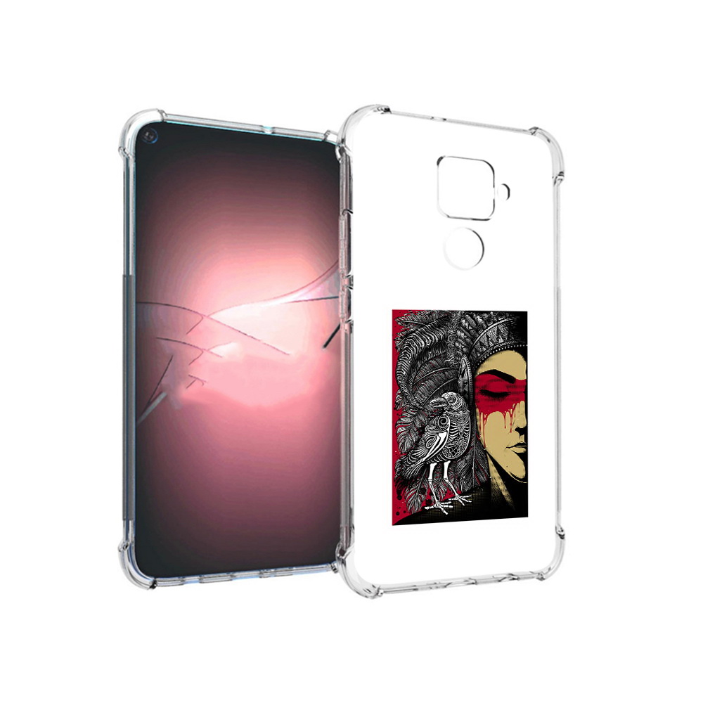 Чехол MyPads Tocco для Huawei Nova 5i Pro девушка с вороном в абстракции, Прозрачный, Tocco
Чехол MyPads Tocco для Huawei Nova 5i Pro девушка с вороном в абстракции, Прозрачный, Tocco