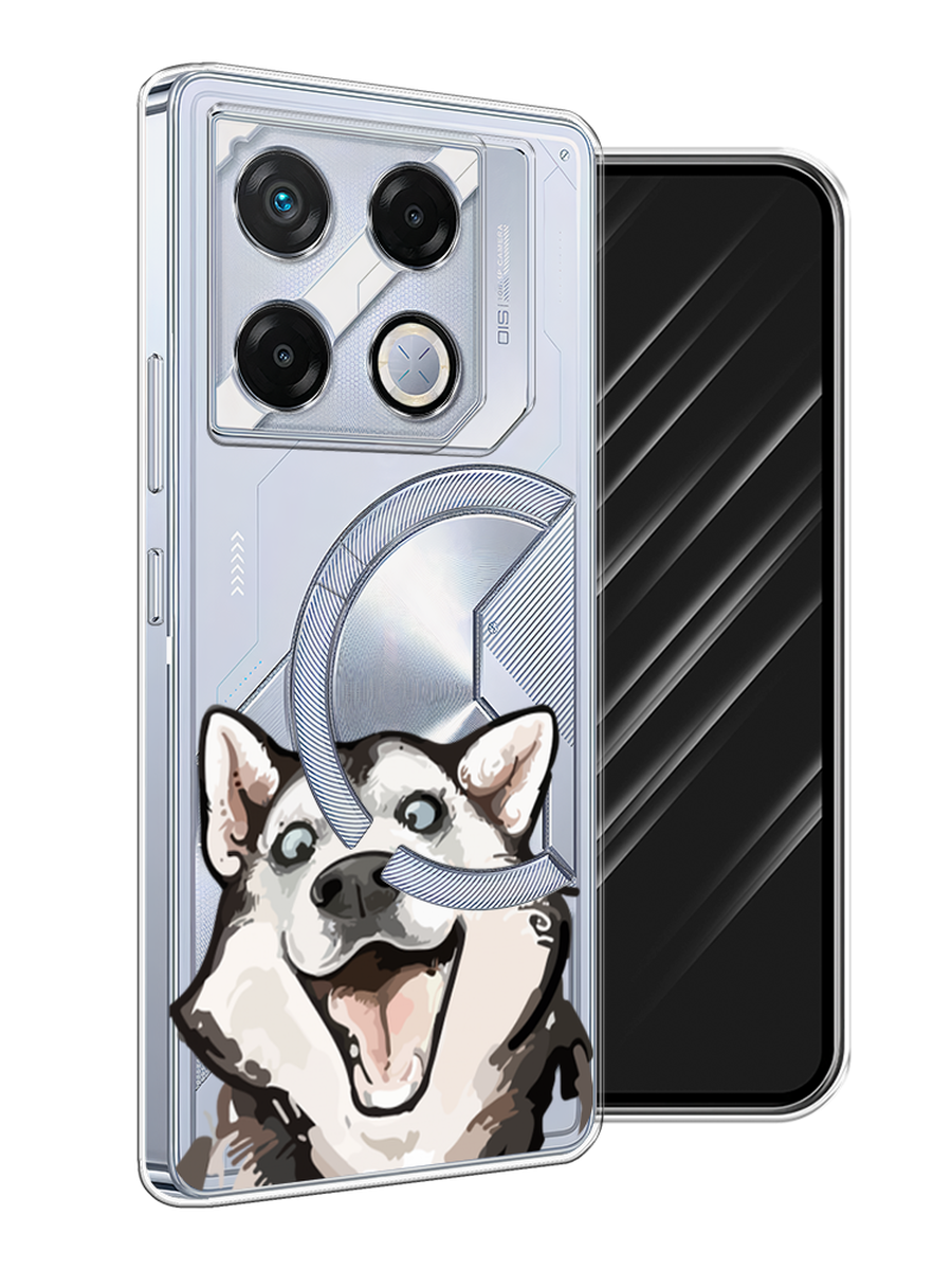 Чехол Awog на Infinix GT 20 Pro "Радостный хаски", Белый;голубой;черный, 3106250-1
Чехол Awog на Infinix GT 20 Pro "Радостный хаски", Белый;голубой;черный, 3106250-1