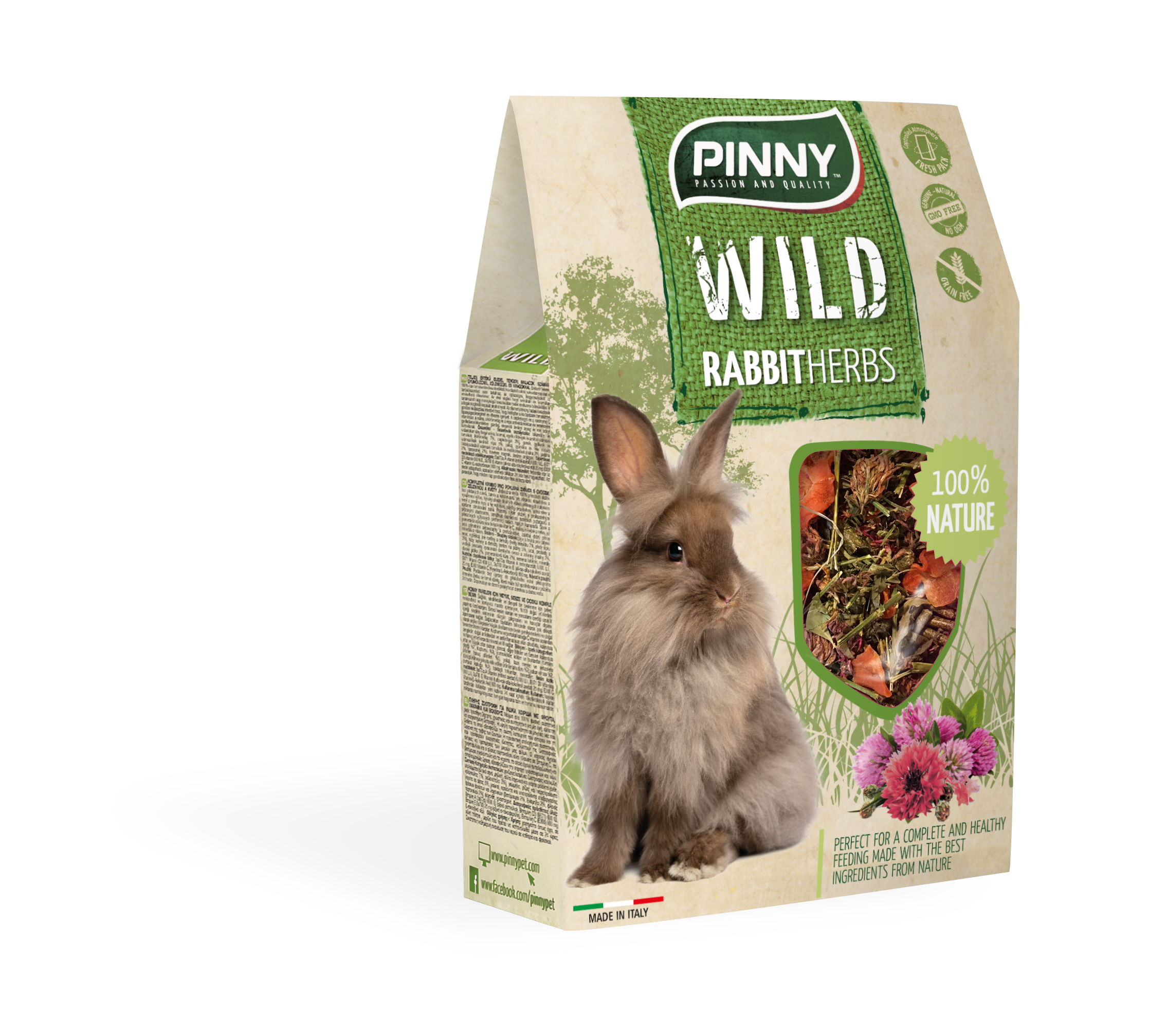 Сухой корм для кроликов PINNY Wild Menu Rabbit Herbs, морковь, клевер и василек, 0,6 кг, Wild
Сухой корм для кроликов PINNY Wild Menu Rabbit Herbs, морковь, клевер и василек, 0,6 кг, Wild