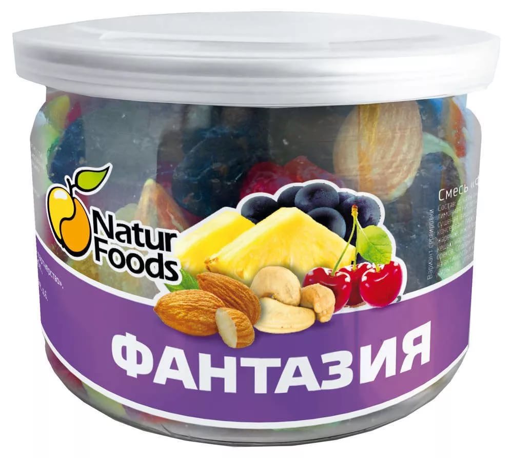 Орехово-фруктовая смесь NaturFoods Фантазия 130 г
Орехово-фруктовая смесь NaturFoods Фантазия 130 г