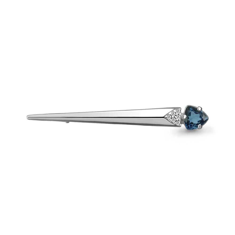 Брошь из серебра с топазом\фианитом Aquamarine Aquamarine 7741808А_925_р, 7741808А_925_р
Брошь из серебра с топазом\фианитом Aquamarine Aquamarine 7741808А_925_р, 7741808А_925_р