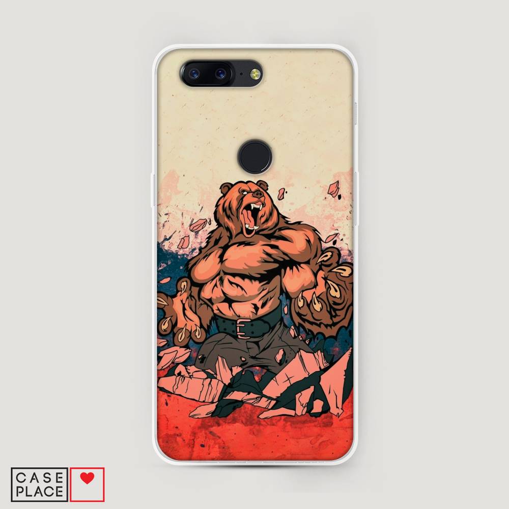 Чехол Awog на OnePlus 5T / ВанПлас 5T "Медведь с флагом РФ", Коричневый;синий;красный, 150350-2
Чехол Awog на OnePlus 5T / ВанПлас 5T "Медведь с флагом РФ", Коричневый;синий;красный, 150350-2