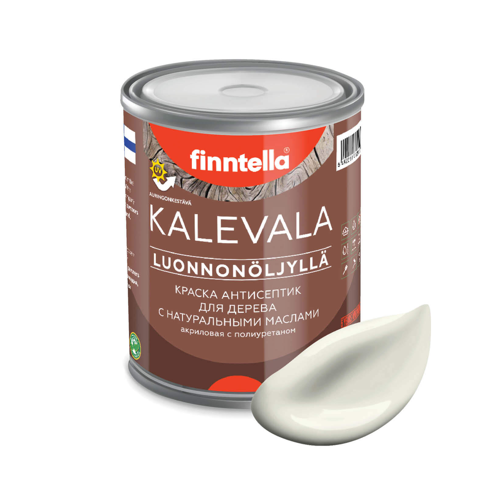 Краска для дерева и деревянных фасадов FINNTELLA KALEVALA, с натуральным маслом и полиурет, Белый, KALEVALA NLC
Краска для дерева и деревянных фасадов FINNTELLA KALEVALA, с натуральным маслом и полиурет, Белый, KALEVALA NLC
