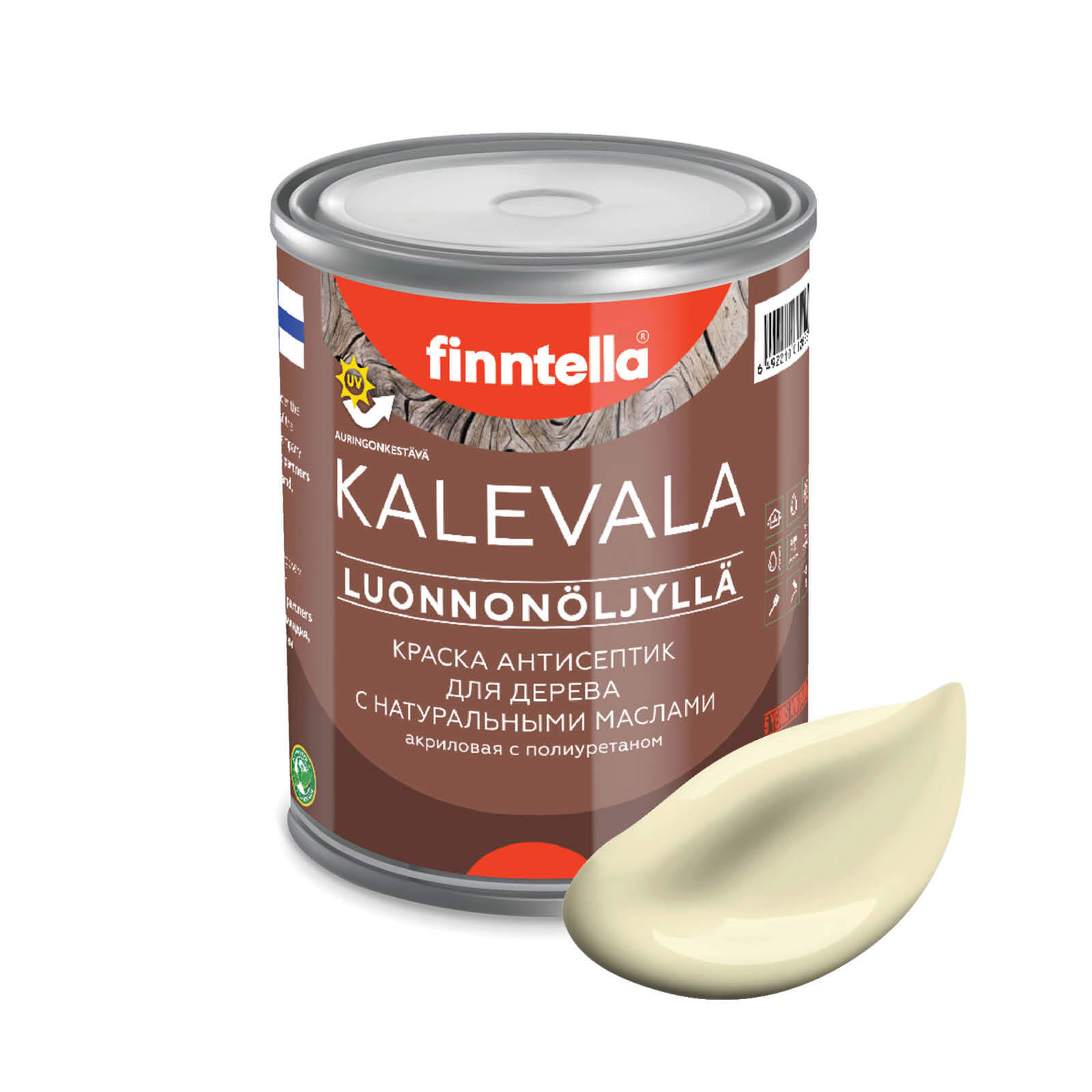 Краска для дерева и деревянных фасадов FINNTELLA KALEVALA, с натуральным маслом и полиурет, Желтый, KALEVALA NLC
Краска для дерева и деревянных фасадов FINNTELLA KALEVALA, с натуральным маслом и полиурет, Желтый, KALEVALA NLC