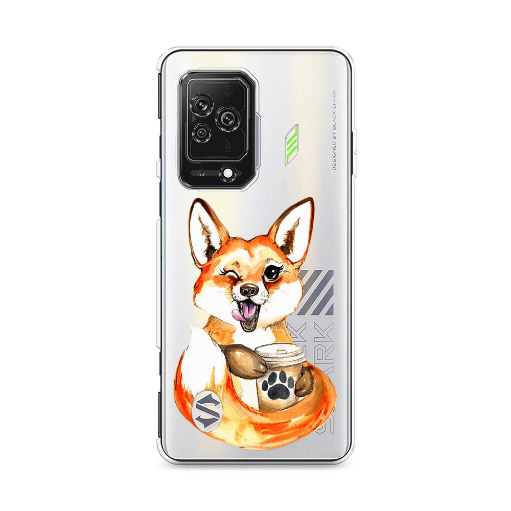Чехол на Xiaomi Black Shark 5 "Подмигивающая лиса с кофе", Оранжевый;белый;коричневый, 314050-4
Чехол на Xiaomi Black Shark 5 "Подмигивающая лиса с кофе", Оранжевый;белый;коричневый, 314050-4