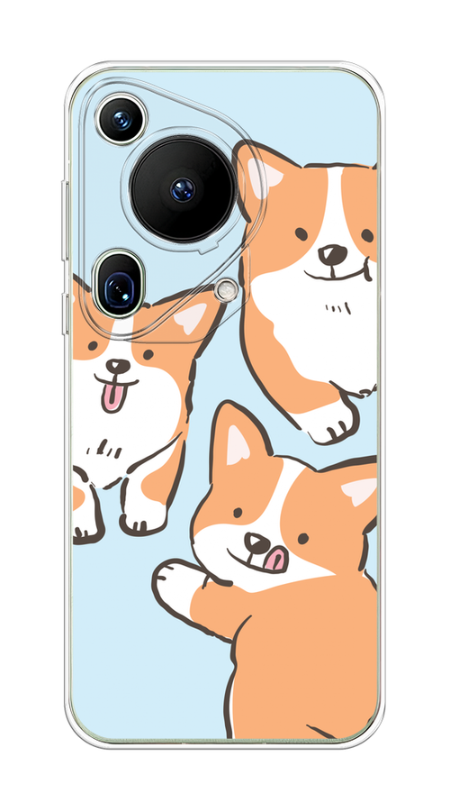 Чехол на Huawei Pura 70 Ultra "Милые корги", Бежевый;голубой;коричневый, 6124550-1
Чехол на Huawei Pura 70 Ultra "Милые корги", Бежевый;голубой;коричневый, 6124550-1