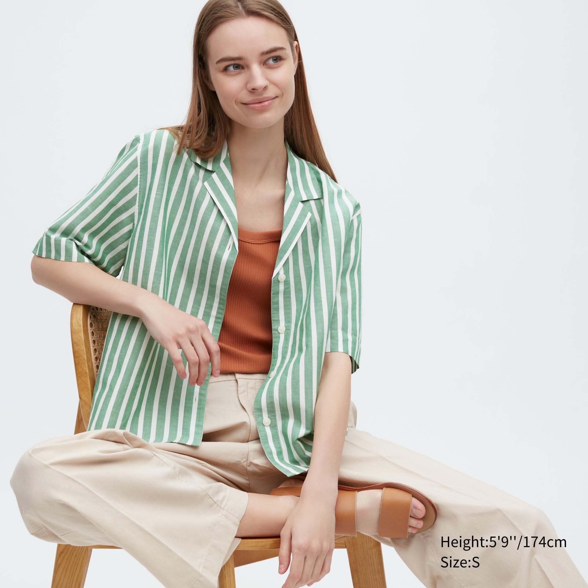 Рубашка женская UNIQLO 458284COL55 зеленая 2XL (доставка из-за рубежа), Зеленый, 458284COL55
Рубашка женская UNIQLO 458284COL55 зеленая 2XL (доставка из-за рубежа), Зеленый, 458284COL55