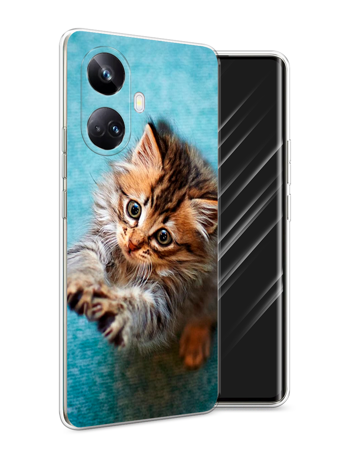 Чехол Awog на Realme 10 Pro+ "Котенок просит есть", Голубой;коричневый;белый, 2512350-2
Чехол Awog на Realme 10 Pro+ "Котенок просит есть", Голубой;коричневый;белый, 2512350-2