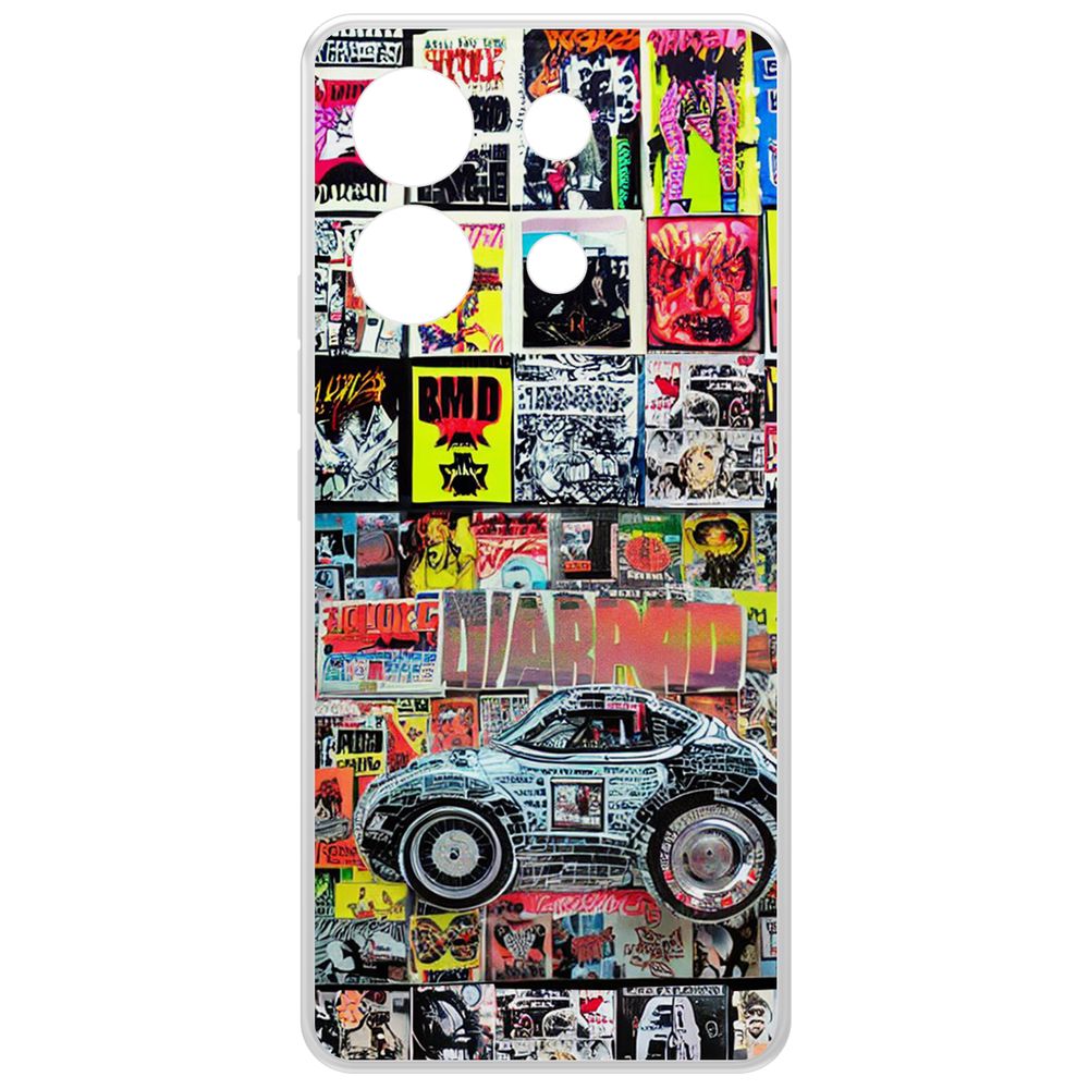 Чехол-накладка Krutoff Clear Case Автопамфлет для Xiaomi Redmi Note 13 Pro 5G, Прозрачный
Чехол-накладка Krutoff Clear Case Автопамфлет для Xiaomi Redmi Note 13 Pro 5G, Прозрачный