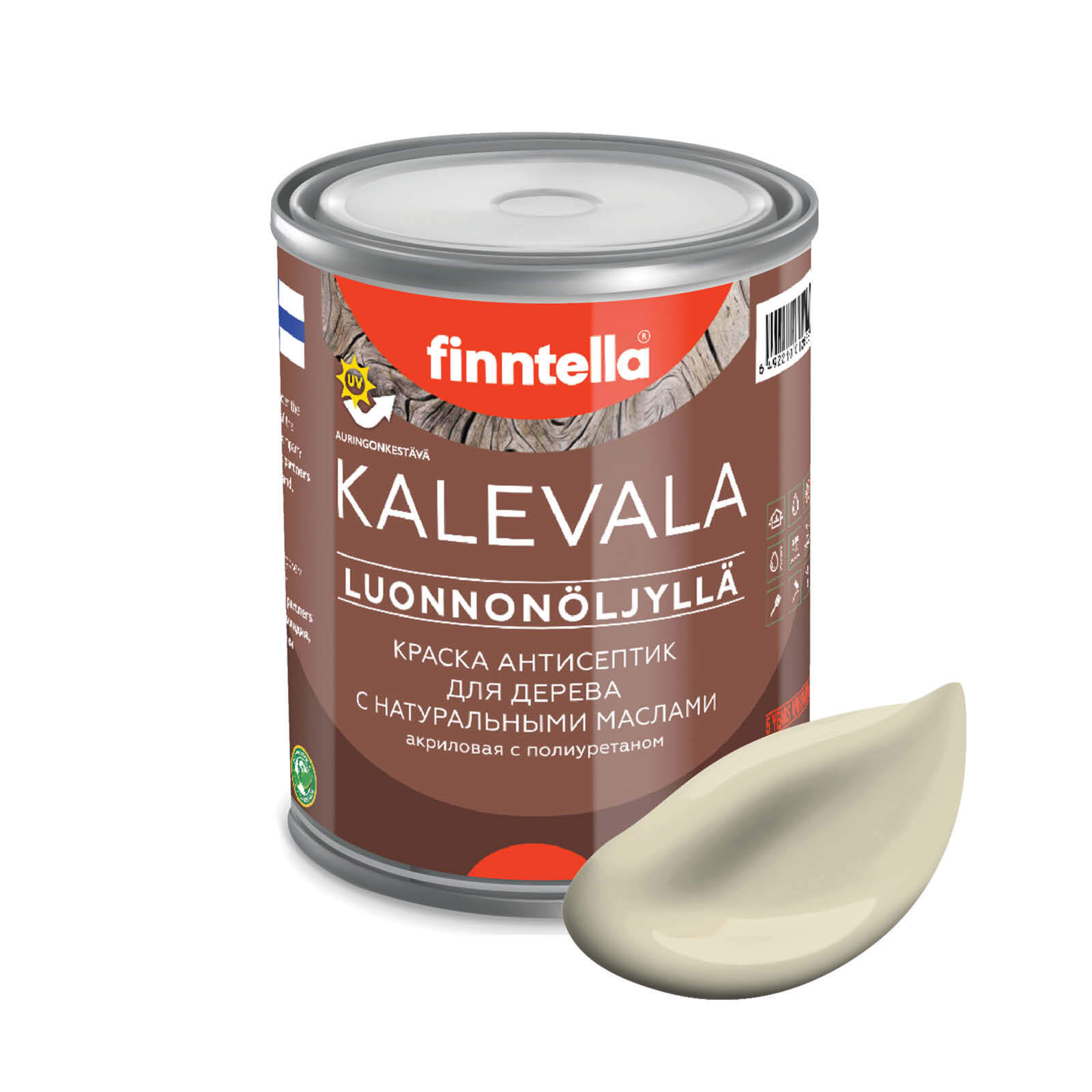 Краска для дерева и деревянных фасадов FINNTELLA KALEVALA, с натуральным маслом и полиурет, Коричневый, KALEVALA NLC
Краска для дерева и деревянных фасадов FINNTELLA KALEVALA, с натуральным маслом и полиурет, Коричневый, KALEVALA NLC