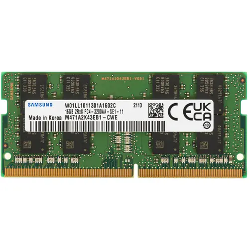 Оперативная память Samsung M471A2K43EB1-CWE (M471A2K43EB1-CWE), DDR4 1x16Gb, 3200MHz, M471A2K43EB1-CWE
Оперативная память Samsung M471A2K43EB1-CWE (M471A2K43EB1-CWE), DDR4 1x16Gb, 3200MHz, M471A2K43EB1-CWE
