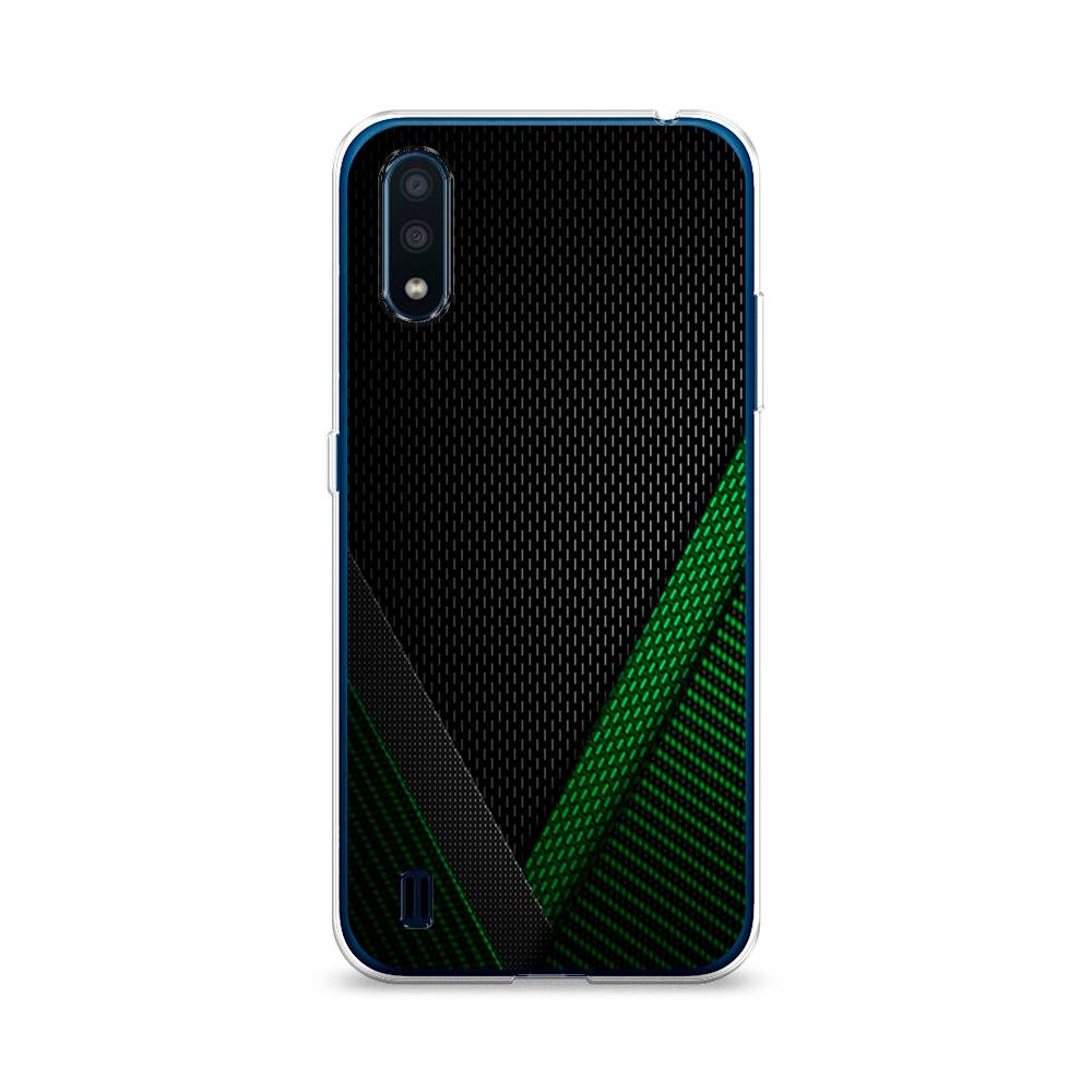Чехол Awog на Samsung Galaxy M01 / Самсунг M01 "Зеленый карбон", Черный;зеленый, 2101150-3
Чехол Awog на Samsung Galaxy M01 / Самсунг M01 "Зеленый карбон", Черный;зеленый, 2101150-3