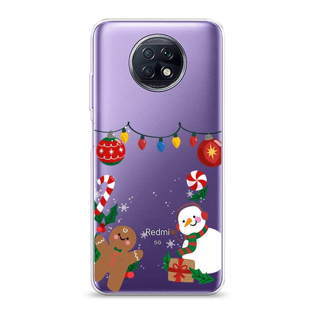 Чехол на Xiaomi Redmi Note 9T "Новогоднее настроение", Коричневый;красный;зеленый, 39650-5
Чехол на Xiaomi Redmi Note 9T "Новогоднее настроение", Коричневый;красный;зеленый, 39650-5