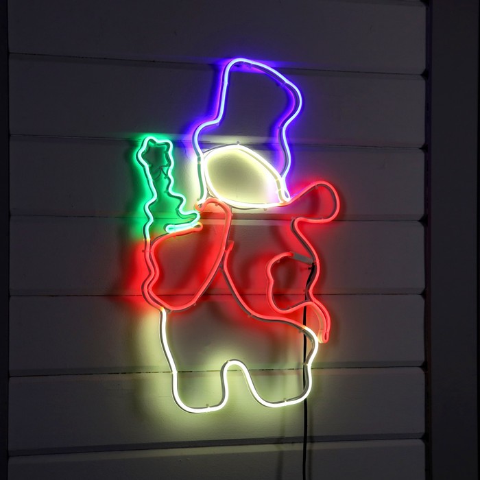 Дюралайт Luazon lighting Снеговик 9591236 0,48х0,6м белый теплый, синий, красный, зеленый, Снеговик
Дюралайт Luazon lighting Снеговик 9591236 0,48х0,6м белый теплый, синий, красный, зеленый, Снеговик