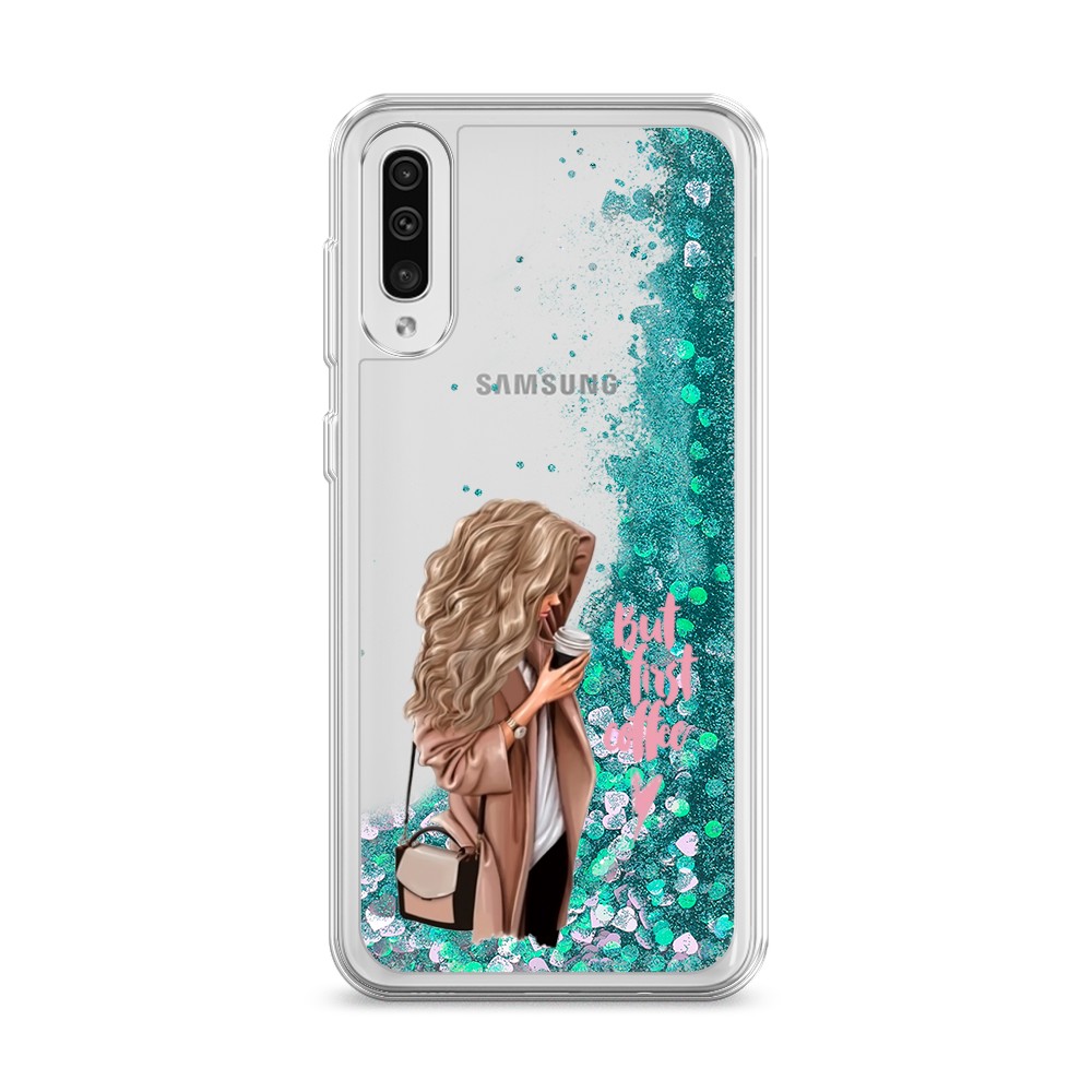 Жидкий чехол с блестками "Девушка с кофе" на Samsung Galaxy A30s, Девушка с кофе
Жидкий чехол с блестками "Девушка с кофе" на Samsung Galaxy A30s, Девушка с кофе