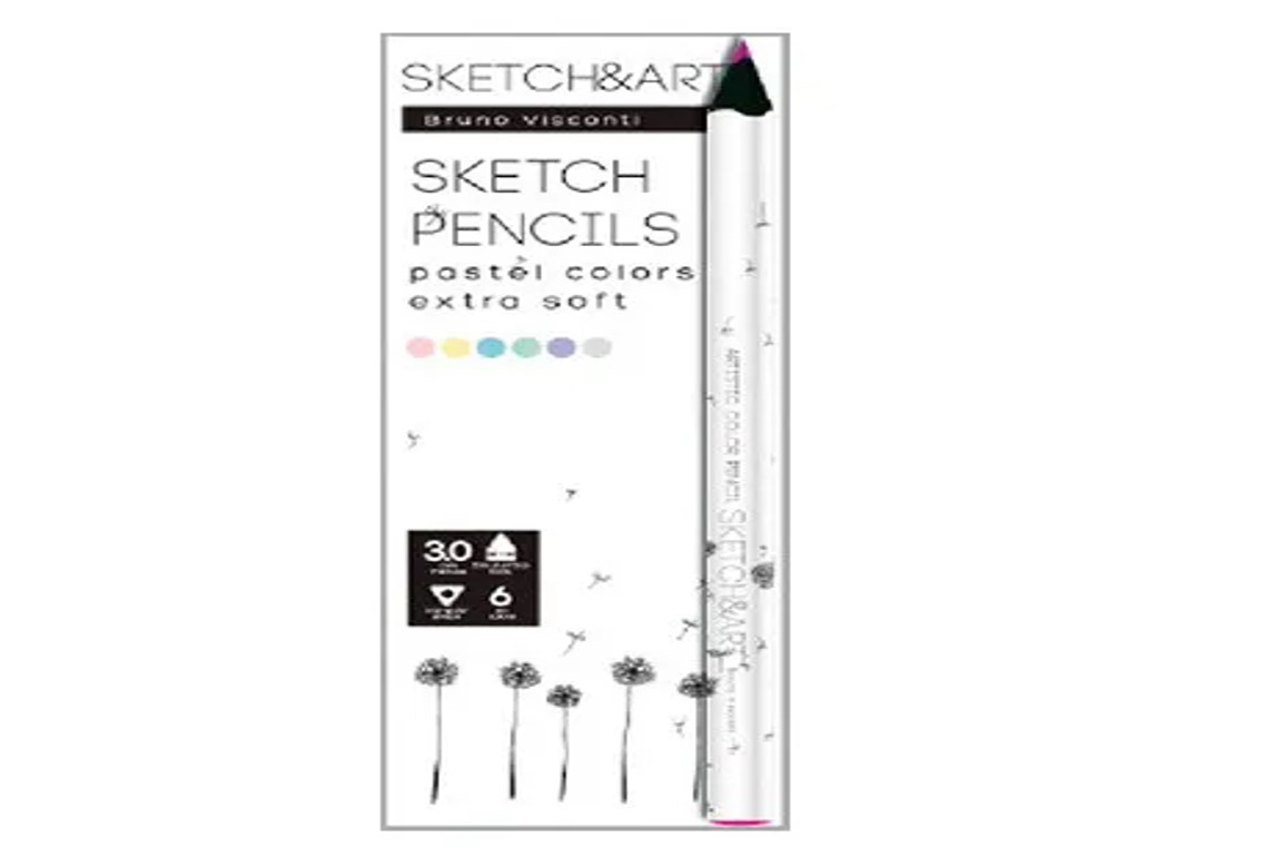 Скетч карандашицветные BrunoVisconti Sketch&Art Пастельные 30-0118/03 4 мм 6цв, Разноцветные, 30-0118/03
Скетч карандашицветные BrunoVisconti Sketch&Art Пастельные 30-0118/03 4 мм 6цв, Разноцветные, 30-0118/03