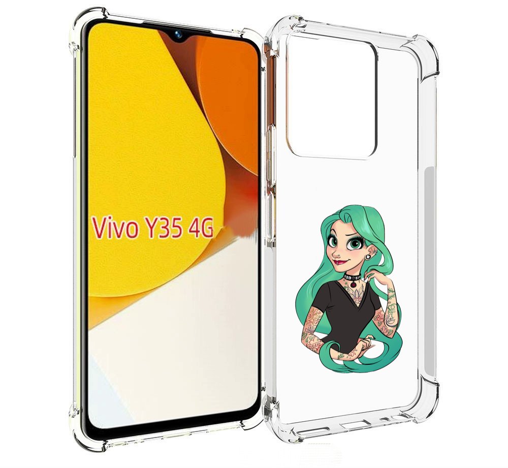 Чехол MyPads рапунцель-в-тату женский для Vivo Y35 4G 2022 / Vivo Y22, Прозрачный, Tocco
Чехол MyPads рапунцель-в-тату женский для Vivo Y35 4G 2022 / Vivo Y22, Прозрачный, Tocco