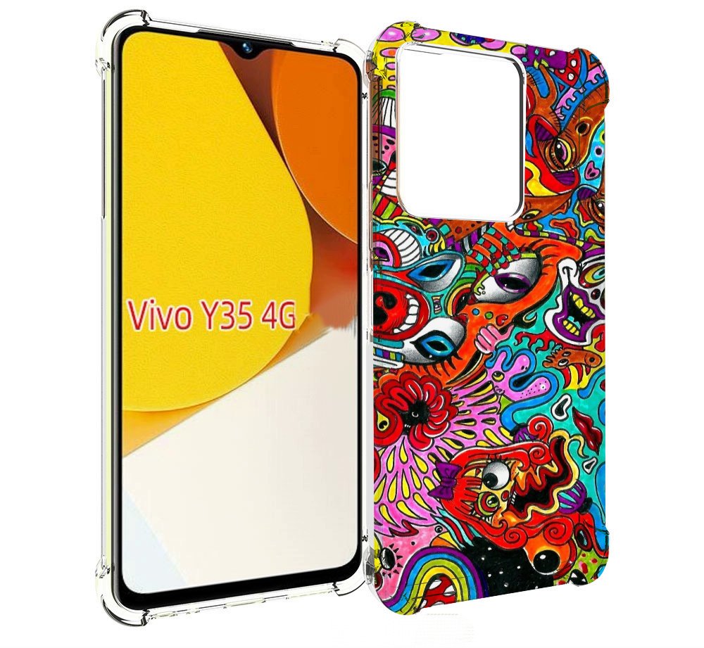 Чехол MyPads разные абстракции яркие для Vivo Y35 4G 2022 / Vivo Y22, Прозрачный, Tocco
Чехол MyPads разные абстракции яркие для Vivo Y35 4G 2022 / Vivo Y22, Прозрачный, Tocco